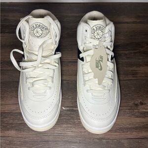 Size 9 - Air Jordan 2 Retro Sail Black W